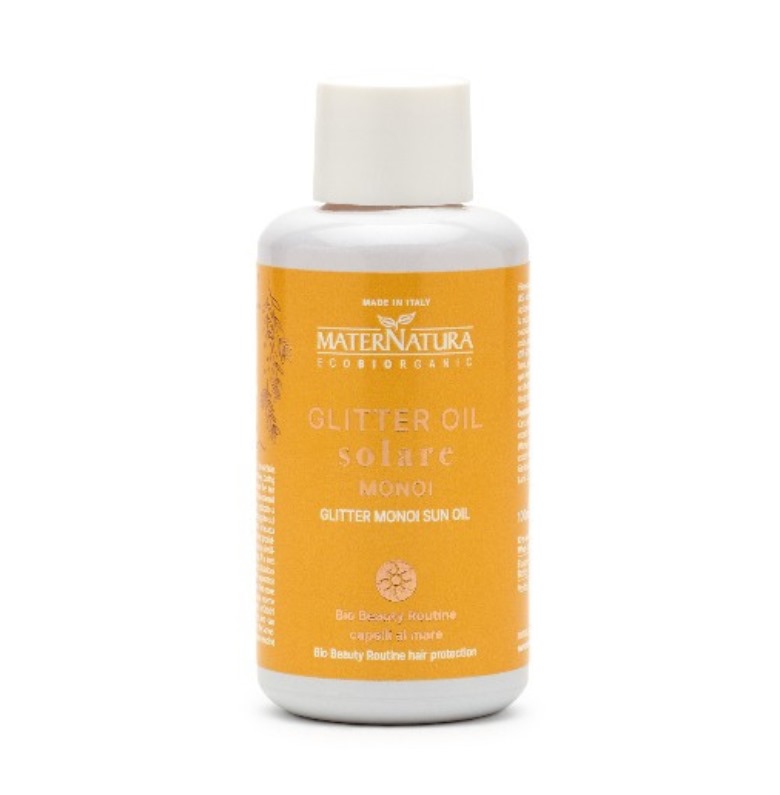 MaterNatura Glitter Monoi Sun Oil